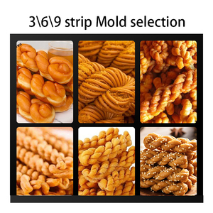 Máquina Profesional para Hacer Pretzels y Alimentos Trenzados, Extrusora de Masa Frita, 220V 1.5KW - Product Image 6