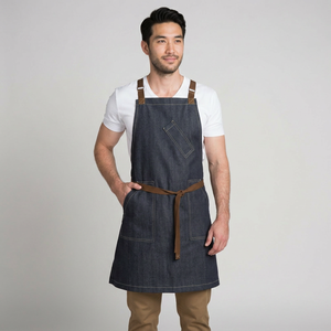 Tablier personnalisé réglable et amusant pour enfants, femmes et hommes - Tabliers décontractés sur mesure pour la cuisine ou les travaux d'art et d'artisanat - Tablier Bennet - Product Image 3