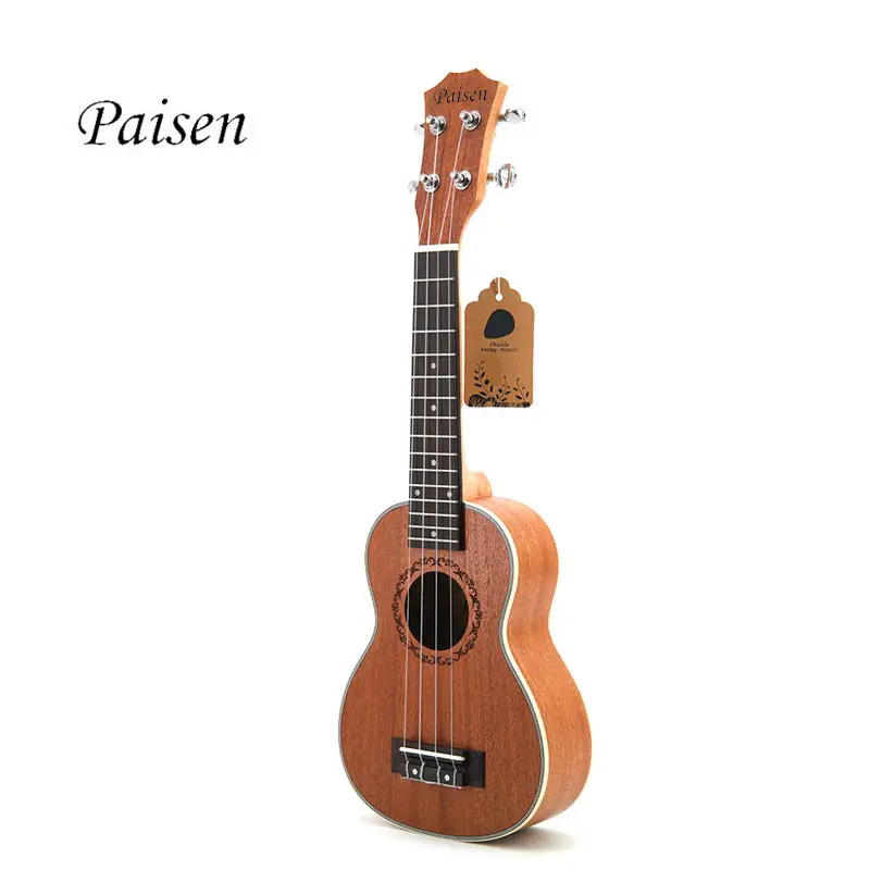 Ukulele 21 inç maun Ukulele 4 dize küçük gitar çocuklar için hediye