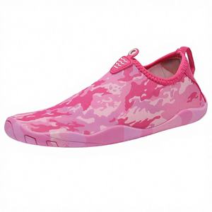 Chaussures de plage légères et respirantes en maille avec bout renforcé, semelle extérieure en caoutchouc, semelle intermédiaire en EVA, doublure en caoutchouc, pour la plongée, la natation, toutes saisons, unisexe - Product Image 4