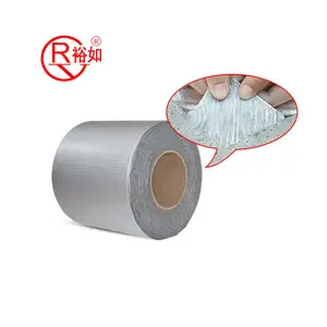 1.2Mm * 15Cm * 5M Yu Ru Fabrikanten Groothandel Folie Waterdicht Butyl Rubber Tape Waterdicht Membraan