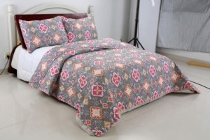 Nouveau couvre-lit en microfibre personnalisé Design Floral imprimé Polyester housse de lit ensemble de couette pinsonique pour toutes les saisons - Product Image 5