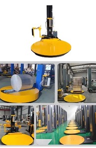 Xách tay carton máy đóng gói phim bao bì máy tự động TOP cách nhấn Pallet quanh co phim Baler - Product Image 2