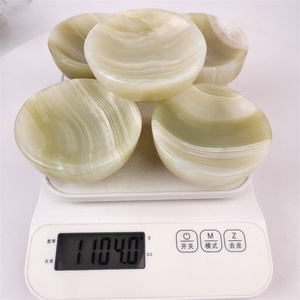 Wholesale <strong>Price</strong> Polished Carving Natural Healing <strong>Stones</strong> Afghan <strong>Jade</strong> Bowl for Decoration - Product Image 5