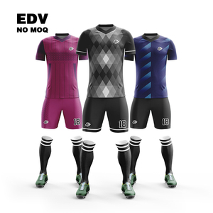 Entrega Rápida, Camiseta de Fútbol para Niños, Personalizable, Estilo Sublimado, Suave y Transpirable, para Entrenamiento y Partidos - Product Image 1