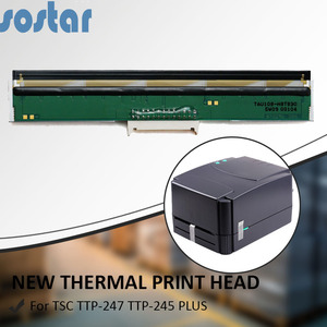 หัวพิมพ์ความร้อนของใหม่ล่าสุดสำหรับ <span class=keywords><strong>TTP</strong></span>-245 <span class=keywords><strong>TSC</strong></span> TDP 245PLUS <span class=keywords><strong>247</strong></span> PLUS 245 <span class=keywords><strong>247</strong></span> PLUS ชิ้นส่วนเครื่องพิมพ์บาร์โค้ดความร้อน - Product Image 2
