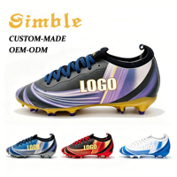 Fabricant de chaussures de football personnalisées originales, crampons de football professionnels en TPU FG/AG, botines de football, chaussures de football