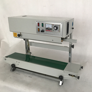 FR900 High Quality Stand up Pouch Food Continuous Plastic Film Bag Zipper Automatic Band <b>Sealer</b> <b>Heat</b> Vertical Sealing Machine - Product Image 6