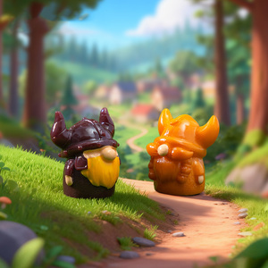 Figurines <span class=keywords><strong>de</strong></span> nains vikings miniatures en résine, style nordique kawaii, pour <span class=keywords><strong>jardin</strong></span> féerique, micro-paysage, décoration <span class=keywords><strong>de</strong></span> voiture et cadeau - Product Image 4