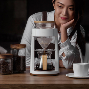 La caffettiera elettrica automatica in plastica da 350ml più popolare per l'home office - Product Image 4
