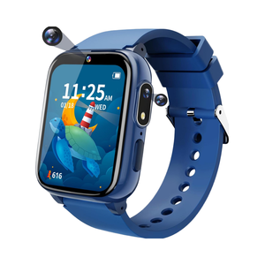 นาฬิกาสมาร์ทวอทช์สำหรับเด็ก อายุ 4-6 ปี กันน้ำ IP68 รองรับซิม SOS ติดตามกิจกรรมหลากหลาย หน้าจอสัมผัส IPS แบตเตอรี่ใช้งานได้ 5-10 วัน - Product Image 1