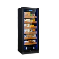 Réfrigérateur à cigares de luxe en bois de cèdre de grande capacité armoire à cigares en bois de cèdre