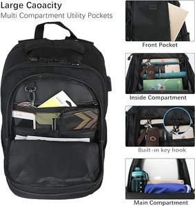 Goloni Travel <strong>Laptop</strong> <strong>Backpack</strong> Business Slim Durable <strong>Laptops</strong> Travel <strong>Backpacks</strong> 15.6 Inch College Computer Bag for Men <strong>Women</strong> Daily - Product Image 3