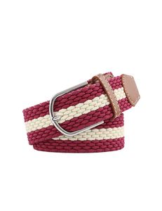 Gemi hazır 80 renkler 33mm geniş kadın örme rahat dokuma streç örgülü elastik kemer Pin toka Golf kemerler erkekler için - Product Image 3