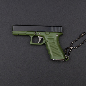 Модель игрушечного пистолета 1:3, брелок-пистолет с выбросом гильз, металлический игрушечный револьвер, безопасный для мальчиков, подарок, сборка и разборка - Product Image 2