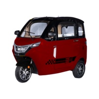 3PLUSCOCO Vente en gros 2000W 58AH 80AH Voiture électrique à trois roues entièrement fermée à vendre Personnalisation