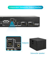 Égaliseur Numérique Professionnel EIF EQ-312 pour Système Audio de Scène, Modèle 2U Standard avec Afficheur LED