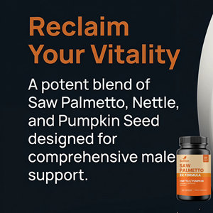 Solilan OEM 120 Capsules <strong>Saw</strong> <strong>Palmetto</strong> Extract Capsule Prostate Support <strong>Supplement</strong> For Men's Health - Product Image 2