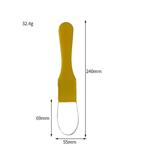 Herramienta de Jardinería Ligera de Acero Inoxidable, Azada Desherbadora con Mango de Plástico, Herramienta Manual para Jardín y Patio - Product Image 2