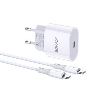 Cargador USB Tipo C Jokade de 20W con Carga Rápida PD para Teléfono y Tableta - Product Image 6