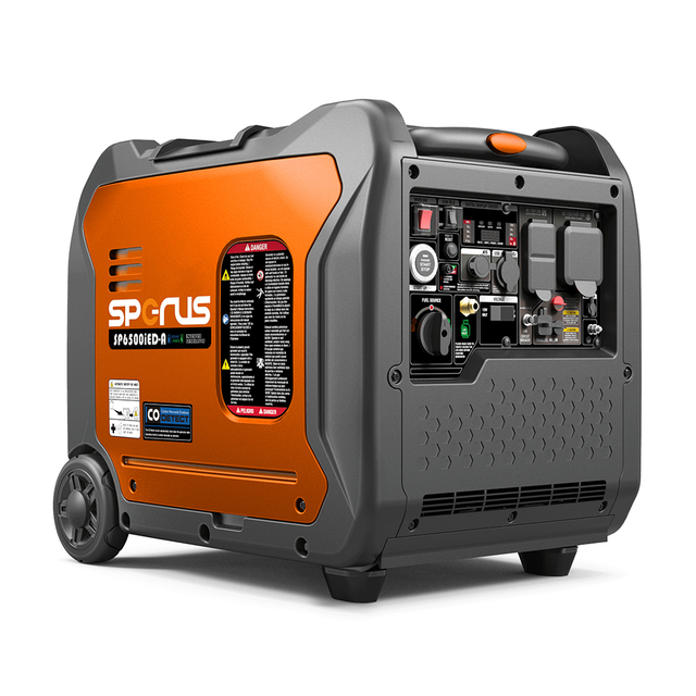 SPERUS 5kW Silent Portable Inverter Generators Dual Fuel Gasoline Inverter Generator for Camping