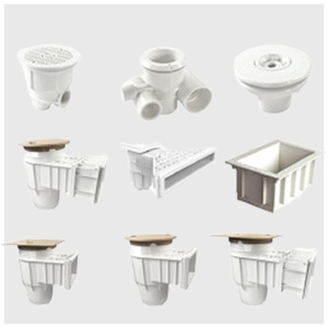 Bán buôn giá rẻ tất cả các loại hồ bơi phụ kiện xây dựng làm sạch phụ kiện thép xây dựng bao gồm cả bơm lọc trở lại - Product Image 4