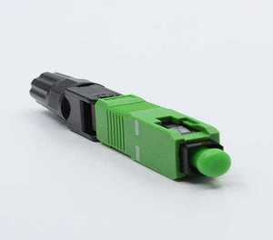 ตัวเชื่อมต่อไฟเบอร์ออปติกแบบเร็ว ZIKUN FTTH SC/APC SM สีเขียว รับประกัน 1 ปี - Product Image 1