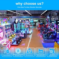 Nouvelle machine de jeu de tir à mouvement pour deux joueurs, à monnayeur, Mecha Strike, pour centre commercial, salle d'arcade, parc à thème