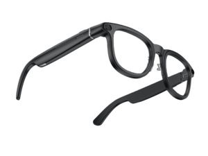 Gafas Inteligentes X01 Ultra Negras 1080P IPX-5 Resistentes al Agua con Carga Reversible, Control Táctil, Activación por <span class=keywords><strong>Voz</strong></span>, Reproducción de Música, Chat GPT - Product Image 1