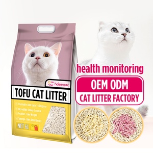 Highly Absorbent Health Monitoring Clumping Color Changing Tofu <b>Cat</b> <b>Litter</b> Arena Para Gato - Product Image 1