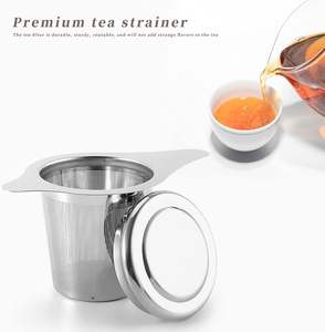 ティーフィルターセットティーポットティーインフューザーバスケットステンレス鋼304ルーズリーフティーホルダー - Product Image 6