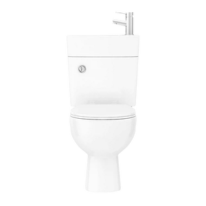 Cómoda dos en uno <span class=keywords><strong>Inodoro</strong></span> Seattle de cerámica occidental moderna personalizada <span class=keywords><strong>con</strong></span> lavabo combinado P-Trap para el baño - Product Image 3