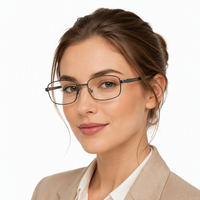 Monture de lunettes anti-lumière bleue Readsun pour femme, nouvelle couleur de couture, monture optique pour femme, lunettes de vue pour ordinateur de bureau à ressort