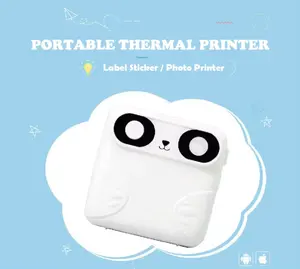 Imprimante à encre thermique portable à prix d'usine portable imprimante d'étiquettes photo mobile de 2 pouces pour téléphone portable