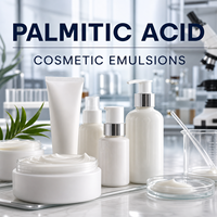 Acide Palmitique Acide Hexadécanoïque Pureté 99% Acide Gras Tensioactif Matière Première Détergente CAS 57-10-3 Pancheng Fine Materials