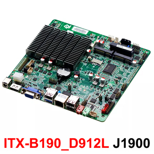 เมนบอร์ดพีซีสำหรับเล่นเกม X86 มินิ ITX แบบไม่มีพัดลม คอมพิวเตอร์บอร์ดเดี่ยวพร้อมโปรเซสเซอร์ Quad Core J1900 - Product Image 2