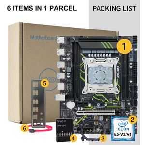 ชุด M-ATX X99-XD3ใหม่ชุดรองรับการบูตที่มีความปลอดภัย Win11 4X การบูตที่ DDR3สล็อตหน่วยความจำ Intel Xeon <span class=keywords><strong>E5</strong></span> <span class=keywords><strong>V3</strong></span> <span class=keywords><strong>2678</strong></span> TPM2.0 DDR3เมนบอร์ด X99แบบผสม - Product Image 6