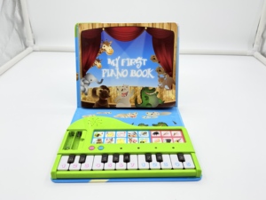Campanello Sonoro per Bambini in Plastica con Suoni di Animali e <span class=keywords><strong>Pianoforte</strong></span> Elettronico a 8 Tonalità per la Prima Infanzia - Product Image 4