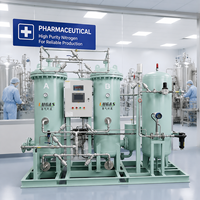 Generator Nitrogen PSA Kemurnian Tinggi 99,99% untuk Perlindungan Inert Reaktor Medis Sistem Pasokan Nitrogen Industri