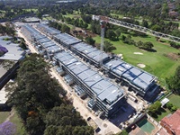 Maison préfabriquée en structure légère en acier de style moderne, norme australienne, construction rapide, villa modulaire