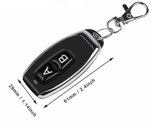 Telecomando KaiYi KY-Little Chili 433MHz RF ABS a Due Pulsanti per Controllo Accessi e Allarme di Sicurezza per Porte Avvolgibili, Portata 30-100m, a Batteria - Product Image 5