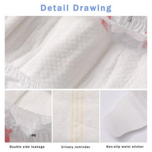 Pannolini per bambini usa e getta da <span class=keywords><strong>20</strong></span> piedi, morbidi e traspiranti, con protezione contro le perdite e prevenzione delle perdite 3D - Product Image 4