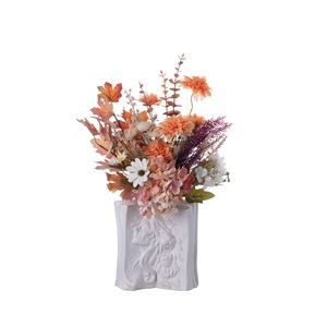 Bouquet de fleurs artificielles CallaFloral, hortensia en polyester, décoration intérieure, décoration murale pour mariage CF01475 - Product Image 5