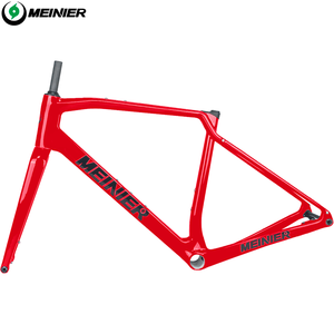 Cadre de vélo de route en carbone pour gravel, compatible <span class=keywords><strong>Di2</strong></span> et dérailleur mécanique, ensemble cadre complet pour vélo de gravel - Product Image 1