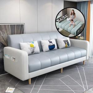 Komfortables Design Klappbare gepolsterte Liege couch Massivholz beine Schlafs ofa für Wohnzimmer - Product Image 5