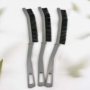 Brosse à rainures en forme de T, brosse de nettoyage pour fentes, outil de nettoyage des rainures de fenêtre, petite brosse pour nettoyer le rebord de la fenêtre - Product Image 1