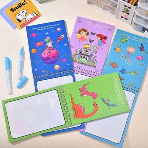 Libro de Dibujo Mágico con Agua para Niños - Libro de Dibujo Creativo Reutilizable para la Educación Temprana y el Desarrollo de la Inteligencia del Bebé - Product Image 4
