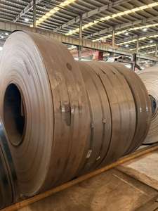 Bobines d'acier au carbone laminé à chaud HRC Q235 ASTM CE haute résistance, services de pliage et de découpe, projets à grande échelle, prix d'usine>10mm - Product Image 4