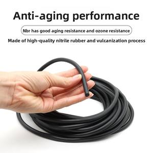 TIANAN <span class=keywords><strong>TA</strong></span>-DJ005 Schwarzes öl beständiges korrosions beständiges, kompression beständiges Anti-Aging-Nitrilkautschuk-Voll dichtung streifens eil - Product Image 6