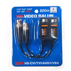 1080P rj45 video balun High End en kaliteli fabrika fiyat HD video balun 5mp Video cctv Balun
